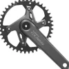 Shimano CUES FC-U6000-1 Crankset - 175mm 9/10/11-Speed 42t Asymmetric 110 BCD Hollowtech II BLK