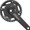 Shimano CUES FC-U4000-2 Crankset - 170mm 9/10/11-Speed 40/26t Riveted Square Taper JIS Spindle Interface BLK