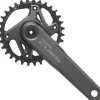 Shimano CUES FC-U6000-1 Crankset - 165mm 9/10/11-Speed 32t Asymmetric 110 BCD BLK