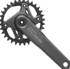 Shimano CUES FC-U6000-1 Crankset - 165mm 9/10/11-Speed 32t Asymmetric 110 BCD BLK