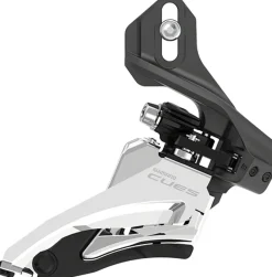 Shimano CUES FD-U6000-D Front Derailleur - 10/11-Speed Double Side Swing Direct Mount 36/40t Max BLK/Silver