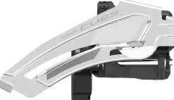 Shimano CUES FD-U6010-L Front Derailleur - 10/11-Speed Double Top-Swing Low Clamp Mount 40/46t Max BLK/Silver