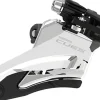 Shimano CUES FD-U6000-M Front Derailleur - 10/11-Speed Double Side Swing Mid Clamp Mount 36/40t Max BLK/Silver
