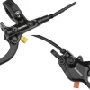 Shimano Deore BL-M4100/BR-MT410 Disc Brake Lever - Rear Hydraulic Resin Pads Gray