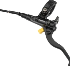 Shimano Deore BL-M4100/BR-MT420 Disc Brake Lever - Front Hydraulic Resin Pads Gray