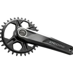 Shimano Deore FC-M6120-1 Crankset - 170mm 12-Speed 32t Black