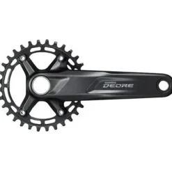 Shimano Deore FC-M5100-1 Crankset - 170mm 10/11-Speed 32t 96 BCD Hollowtech II Spindle Interface BLK