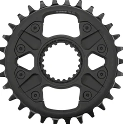 Shimano Deore FC-M6100-1 Direct Mount Chainring - 30t 12-Speed Black