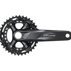 Shimano Deore FC-M5100-B2 Crankset - 175mm 11-Speed 36/26t 96/64 BCD Hollowtech II Spindle Interface BLK