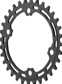 Shimano Deore M5100-1 Chainring - 32t 10/11-Speed Asymmetric 96 BCD Black