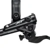 Shimano Deore XT BL-M8100/BR-M8100 Disc Brake Lever - Front Hydraulic Post Mount 2-Piston Finned Pads I-SPEC EV Clamp Band BLK