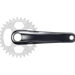 Shimano Deore XT FC-M8100-1 Crankset - 175mm 12-Speed 1x Direct Mount Hollowtech II Spindle Interface BLK