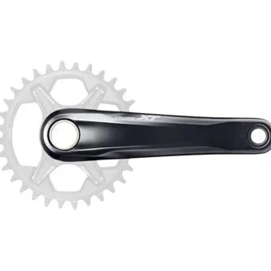 Shimano Deore XT FC-M8100-1 Crankset - 170mm 12-Speed 1x Direct Mount Hollowtech II Spindle Interface BLK