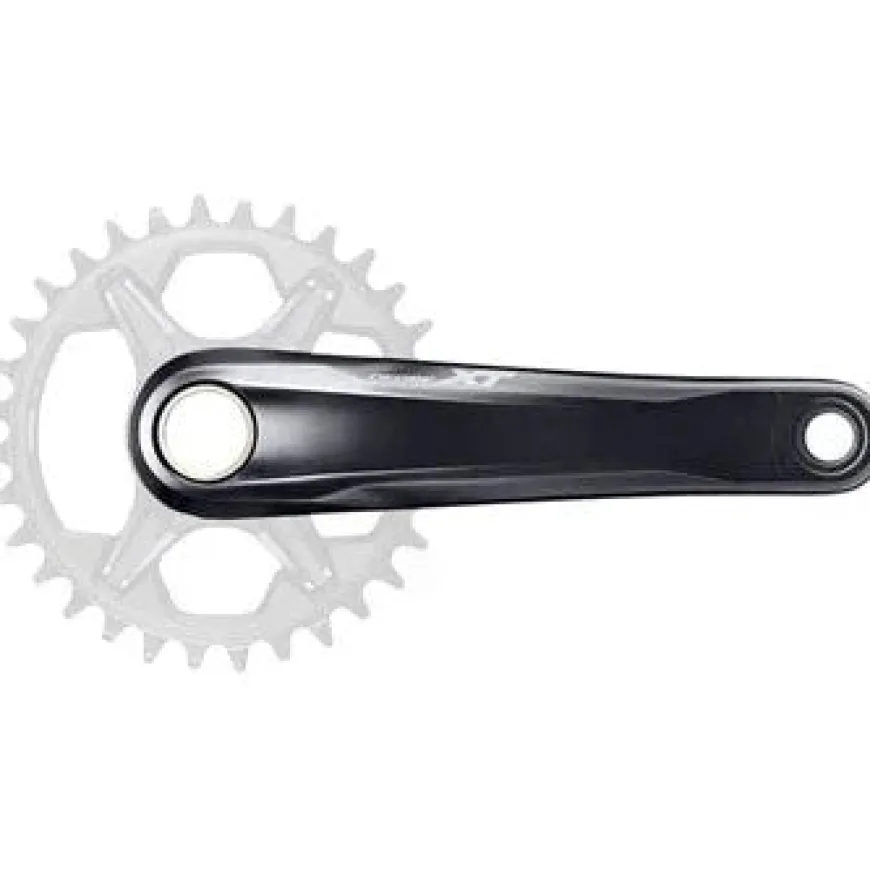 Shimano DEORE XT FC-M8130-1 Crankset - 175mm 12-Speed Direct Mount Hollowtech II Spindle Interface BLK