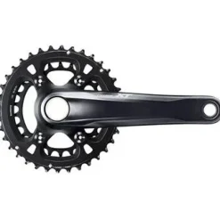 Shimano Deore XT FC-M8100-2 Crankset - 175mm 12-Speed 36/26t Direct Mount Hollowtech II Spindle Interface BLK