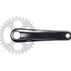 Shimano DEORE XT FC-M8130-1 Crankset - 165mm 12-Speed Direct Mount Hollowtech II Spindle Interface BLK