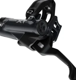 Shimano Deore XT M8200 Disc Brake Lever - Left/Front Post Mount 2-Piston Caliper SM-BH90-SBM Hose Fin Metal Pads BLK