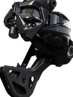 Shimano Deore XT RD-M8250-GS Di2 Wireless Rear Derailleur - 12-Speed Medium Cage Shadow ES BLK/Gray