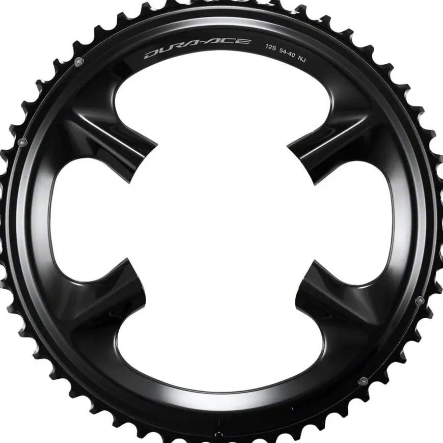 Shimano Dura-Ace FC-R9200 12-Speed Chainring - 54t Asymmetric 110 BCD BLK NJ