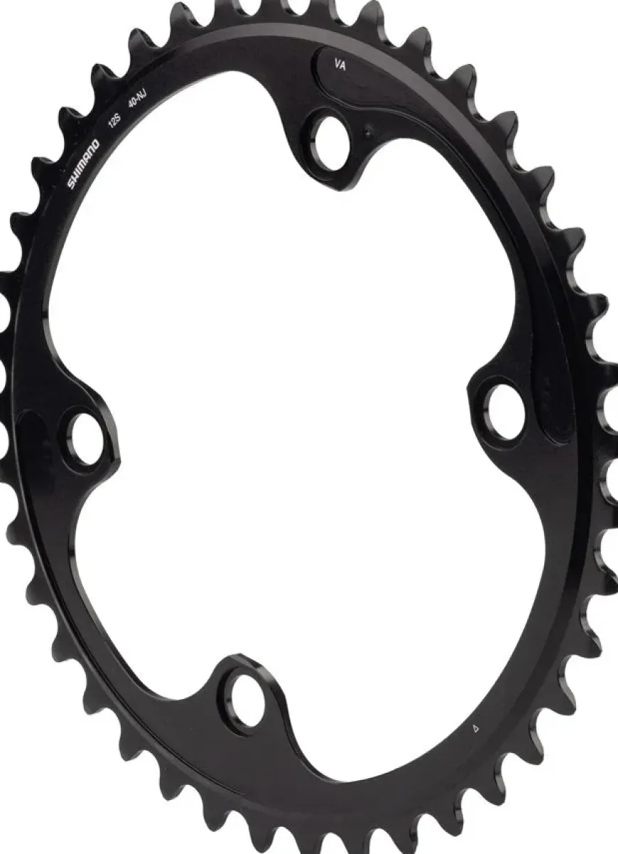 Shimano Dura-Ace FC-R9200 12-Speed Chainring - 40t Asymmetric 110 BCD BLK NJ