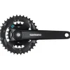 Shimano FC-M315-B2 Crankset - 170mm 7/8-Speed Riveted JIS Square Taper Spindle Interface 48.8mm Chainline BLK