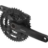 Shimano FC-MT210-3 Crankset - 170mm 9-Speed 44/32/22t Riveted 50mm Chainline BLK