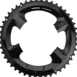 Shimano FC-RS510 Chainring - 46t Asymmetric 110mm BCD Black