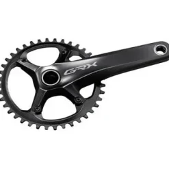 Shimano GRX FC-RX810-1 Crankset - 175mm 11-Speed 42t 110 BCD Hollowtech II Spindle Interface BLK