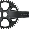 Shimano GRX FC-RX610-1 Crankset - 170mm 12-Speed 40t 110 BCD Hollowtech II Spindle Interface BLK