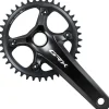 Shimano GRX FC-RX820-1 Crankset - 172.5mm 12-Speed 40t 110 BCD Hollowtech II BLK