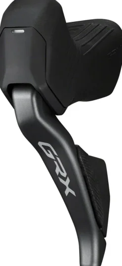 Shimano GRX ST-RX825 Di2 Shift/Brake Lever BR-RX820 Hydraulic Disc Brake Caliper - Left/Front 2x Flat Mount Caliper BLK