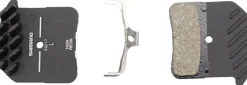 Shimano H03A-RF Disc Brake Pad Spring - Resin Compound Finned Alloy Back Plate One Pair