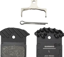Shimano J05A-RF Disc Brake Pad Spring - Resin Compound Finned Aluminum Back Plate Box/25 pair