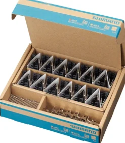 Shimano J04C-MF Disc Brake Pads Springs - Metal Compound Finned Alloy Stainless Steel Back Plate Box/25 pair