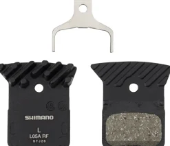 Shimano L05A-RF Disc Brake Pad Spring - Resin Compound Finned Alloy Back Plate Box/25 pair
