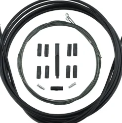 Shimano MTB Optislick Derailleur Cable and Housing Set Black