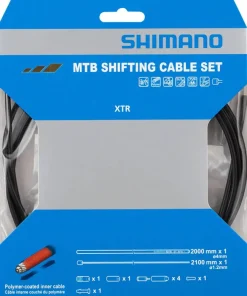 Shimano MTB Polymer Shift Cable Set - Rear