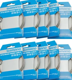 Shimano MTB/Road Brake Cable 1.6 x 2050mm Box/10