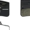 Shimano P03A-RF Disc Brake Pads Springs - Resin Compound Finned Aluminum Back Plate One Pair