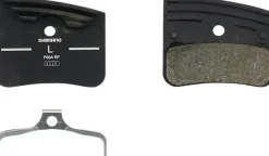 Shimano P03A-RF Disc Brake Pads Springs - Resin Compound Finned Aluminum Back Plate One Pair