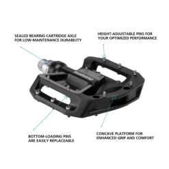 Shimano PD-GR500 Bike Platform Pedals