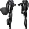 Shimano R9 Drop Bar Brake/Shift Lever Set - 2 x 9-Speed Shimano Compatible BLK