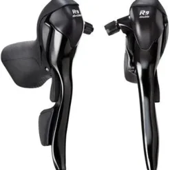 Shimano R9 Drop Bar Brake/Shift Lever Set - 2 x 9-Speed Shimano Compatible BLK