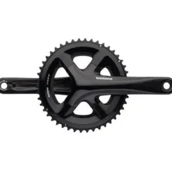 Shimano RS510 Bicycle Crankset - 165mm, 11-Speed, 46/36t, 110 BCD, Hollowtech II Spindle Interface