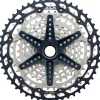 Shimano SLX CS-M7100 Cassette - 12-Speed 10-45t Silver/Black Micro Spline