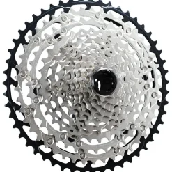 Shimano SLX CS-M7100 Cassette - 12-Speed 10-45t Silver/Black Micro Spline