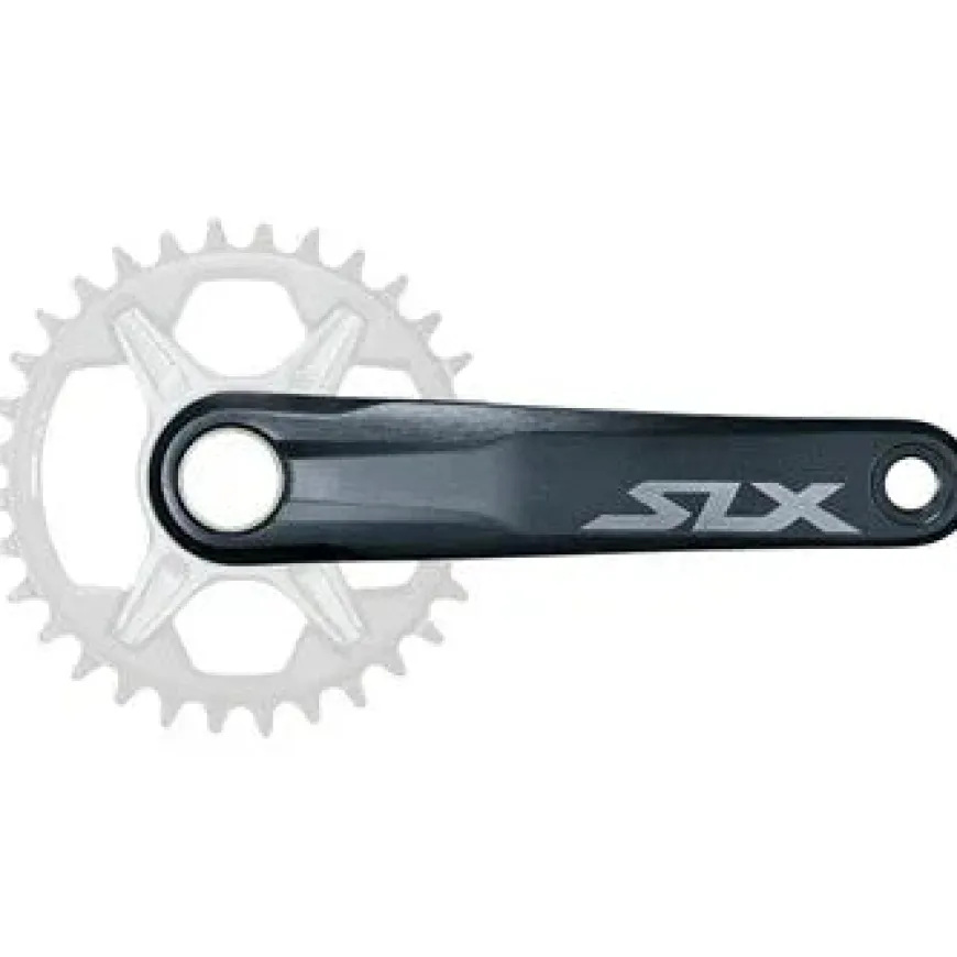Shimano SLX FC-M7100-1 Crankset - 165mm 12-Speed 1x Direct Mount Hollowtech II Spindle Interface BLK