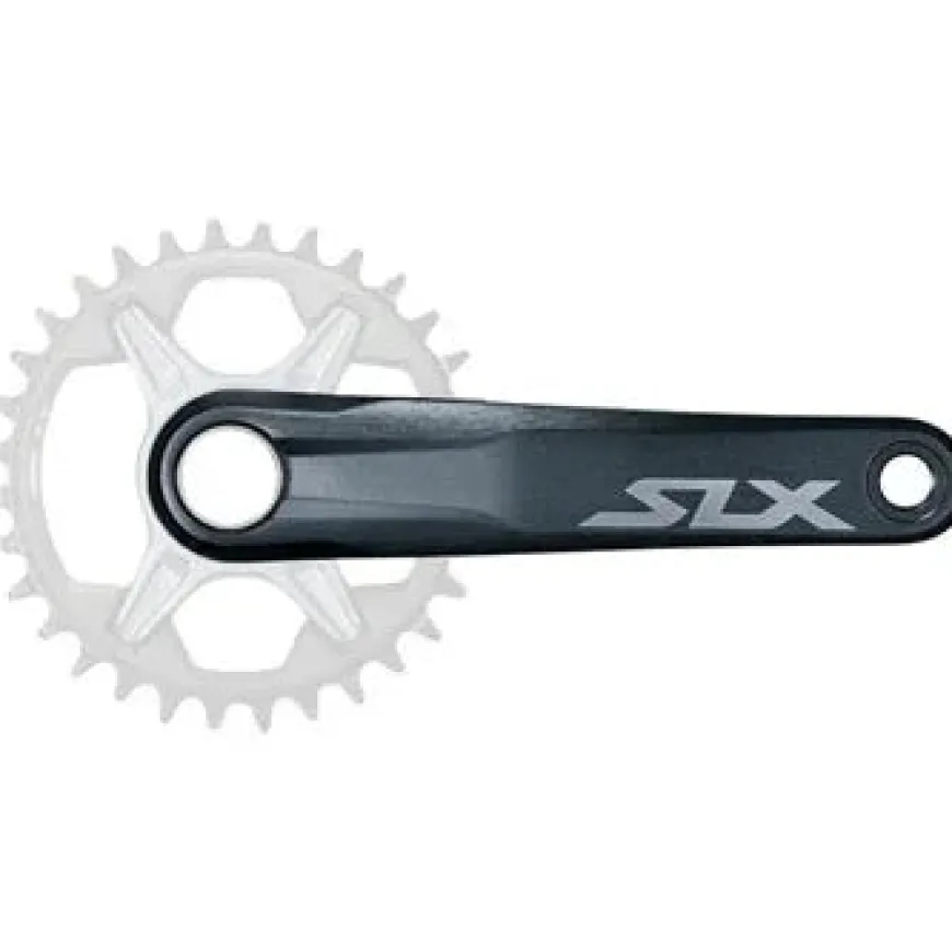 Shimano SLX FC-M7130-1 Crankset - 175mm 12-Speed Direct Mount Hollowtech II BLK