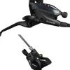 Shimano ST-EF505 EZ Fire Plus Shift/Brake Lever BR-MT200 Disc Brake Caliper - Right/Rear 8-Speed 2-Piston BLK