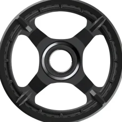 Shimano STEPS CR-ET600 Chainring - 38T Without Chainguard 50mm Chainline BLK